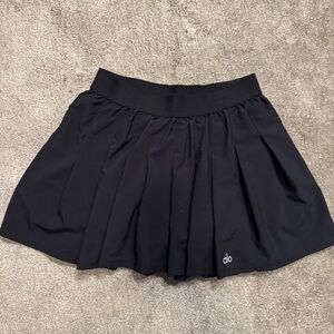ALO Yoga Black Women's Tennis Skirt